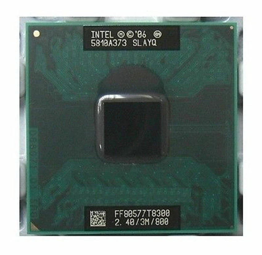 Intel Core 2 Duo T9500 T8300 T9300 Socket P Mobile CPU Processor - Bild 3 von 4