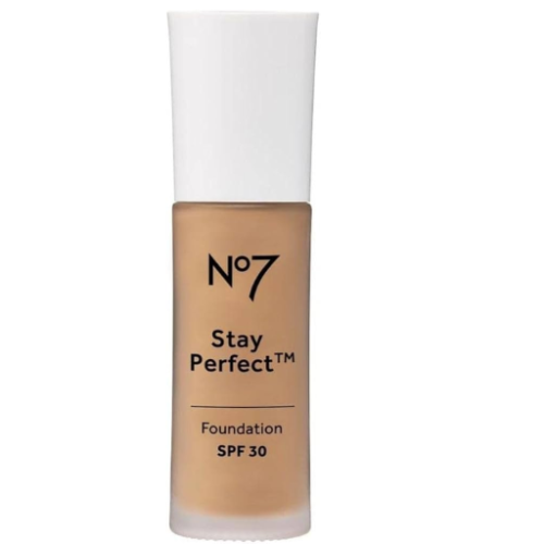 No7 Stay Perfect Foundation SPF 30, 30ml - WARM IVORY - Picture 2 of 2