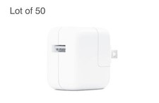 Lot of 50 New Apple 10W USB-A Power Adapter Charger for iPhone iPad iPod A1357
