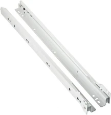 NEW !! Genuine BLUM 24 INCH Epoxy Coated White Euro Drawer Slides