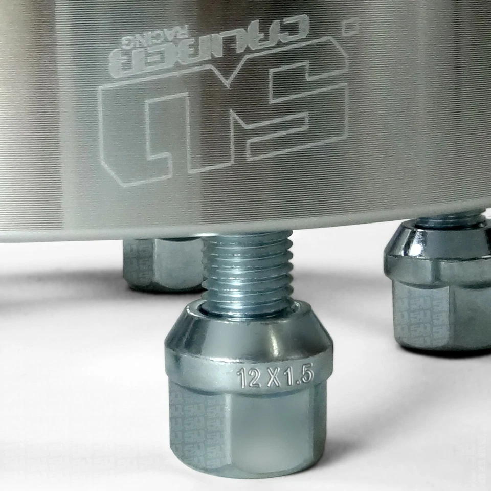 Четыре колесные распорки 5x4,75 дюйма 1,25 дюйма 12 мм метрические подходят для Chevelle Nova Corvette Chevy II - Изображение 4 из 4