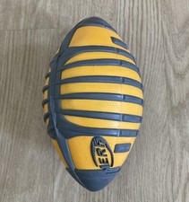 Nerf Weather Blitz Orange and Gray Rubber Rib Football