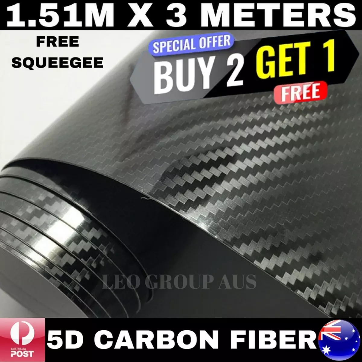 5d carbon sale fiber wrap 3m