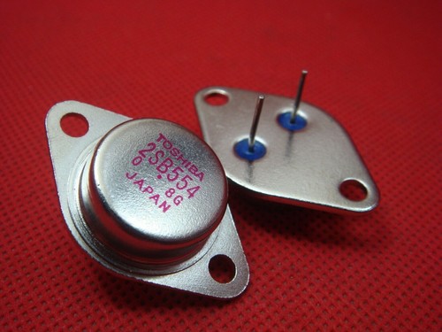 1 Paar Transistor für Toshiba 2SB554 2SD424 B554 D424 TO-3 - Bild 1 von 4