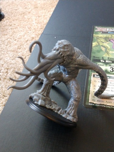 Shadows of Brimstone Goliath Boss with cards revised edition sculpt - Picture 3 of 4