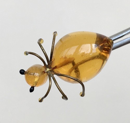 Old Vintage Brooch Insect Pin Ant Spider Soviet Brooch - Picture 8 of 19