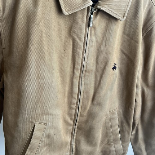 Brooks Brothers 346 hellbraune adrette Bomberjacke Herren Small - Bild 2 von 6