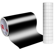 Roll of Matte 631 Black Removable Vinyl Works with All Vinyl Cutters - Black ...