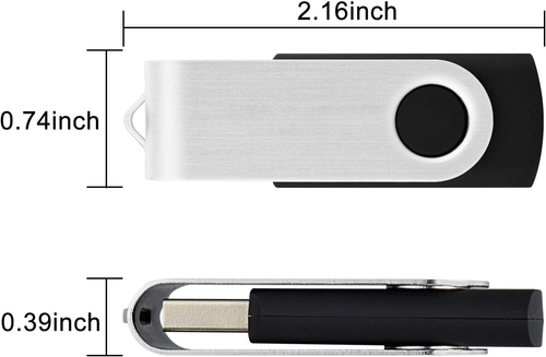 10 X 1GB USB Flash Drive 1Gb Flash Drive Swivel Thumb Drive Memory Stick Keychai - 第 3/7 張圖片
