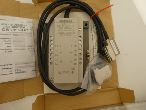 Siemens SIMATICS S5 / BT777 Bus Terminal / 6ES5777-0BC01 (25-7-28-11) - Bild 4 von 6