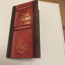 Royal Mint - The Public Library 50p Coin 2000 Uncirculated Condition