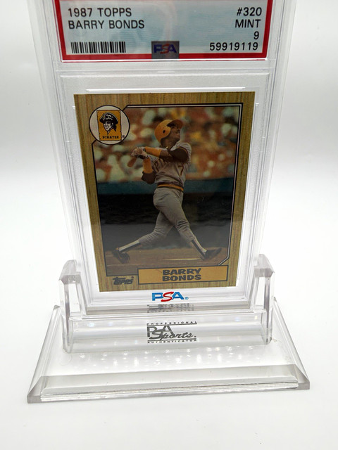 Barry Bonds 1987 Topps Topps