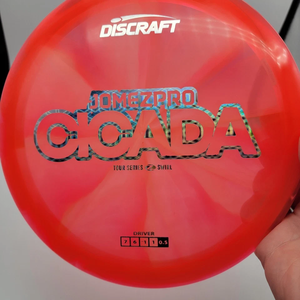 Discraft Cicada 2025 Tour Series Z Swirl Jomez Pro Limited Edition 173-174 - Image 3 of 3
