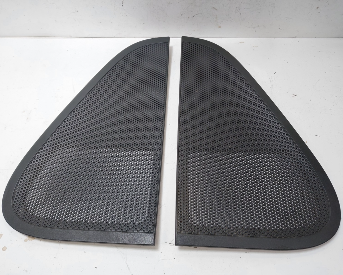 2004-2008 Ford F-150 Door Panel Speaker Cover PAIR Gray - With