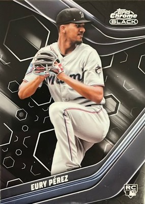 2023 Topps Chrome Black #32 Eury Pérez