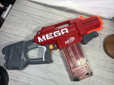 NERF Mega Motostryke Motorized 10 Dart Blaster (E6473) - Red