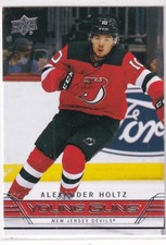 21/22 UD EXTENDED ALEXANDER HOLTZ 06/07 TRIBUTE YOUNG GUNS RC ROOKIE #96