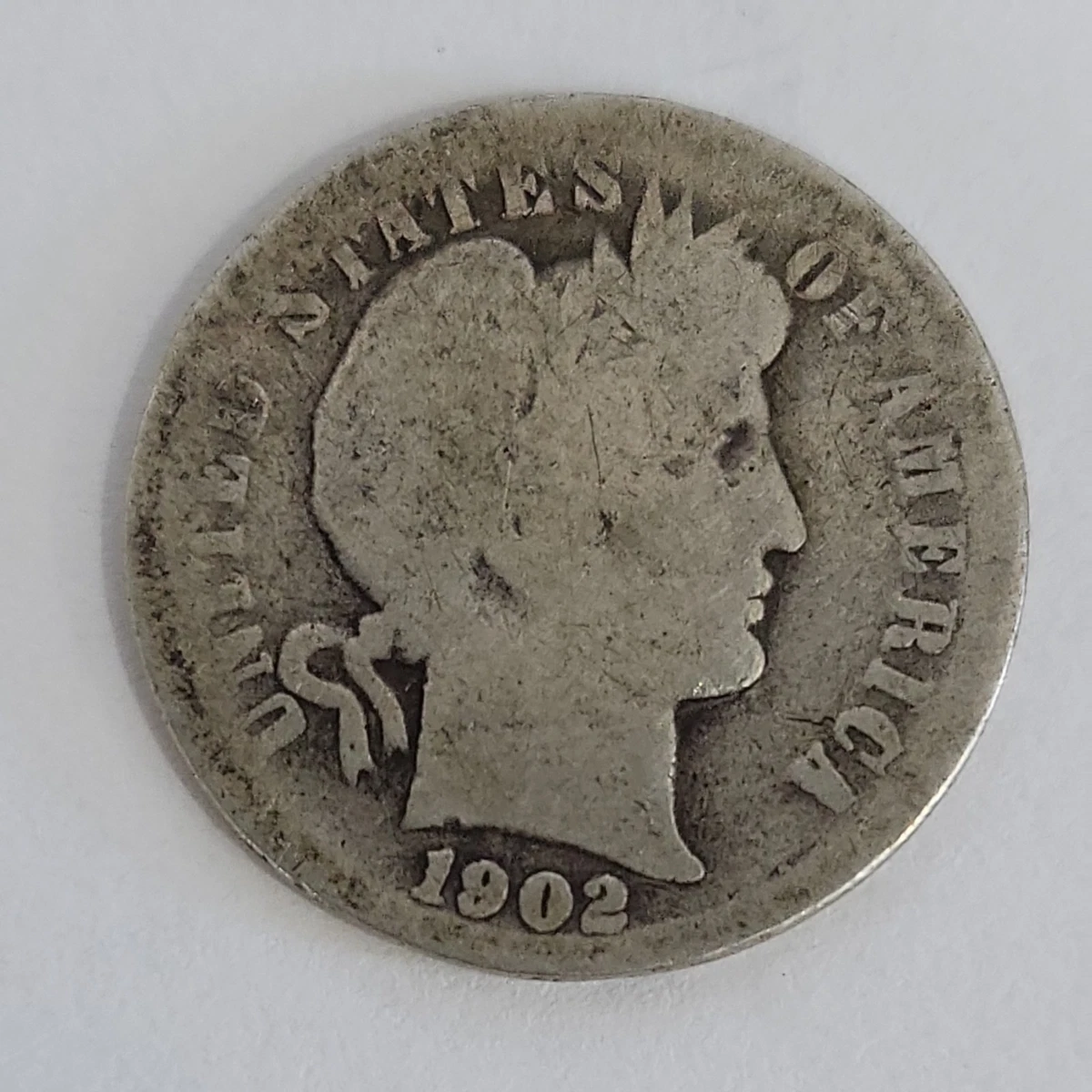 1902 Year Silver Barber Dimes (1892-1916) for sale | eBay