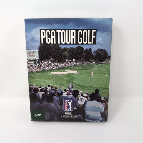 PGA Tour Golf for (Computer Mac, 1991) Vintage Retro Rare Game Floppy Software - Picture 2 of 6
