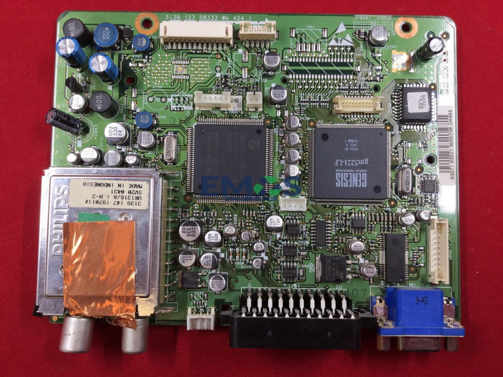 3139 147 19701 MAIN PCB FOR PHILIPS 17PF9946/12 (3139 123 58333)