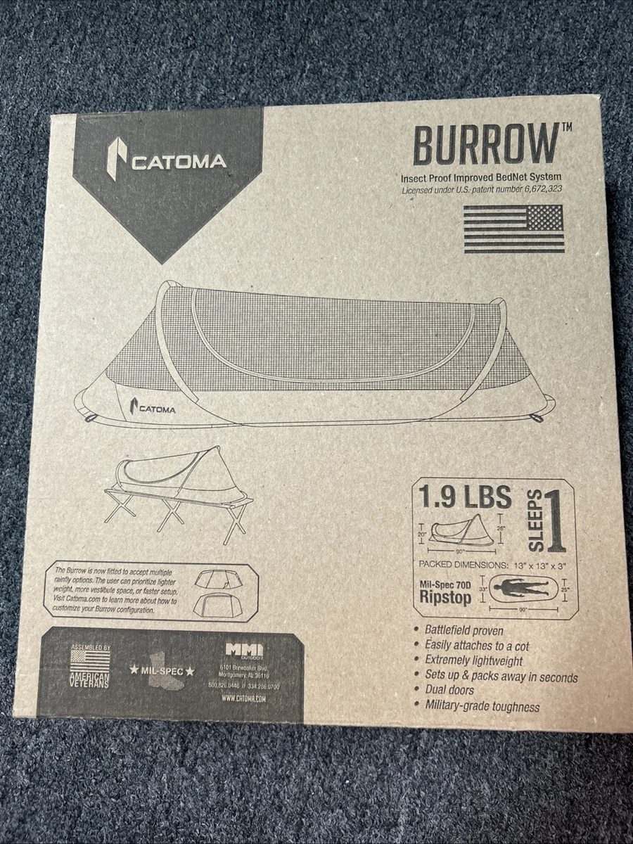 Tente Moustiquaire Pop-up Catoma Adventure Shelters - Légère Et Portable - Neuf En Boîte