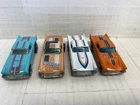 Hot Wheels 1957 Thunderbird Lot of Four Vintage 1970's Black Wall Cars