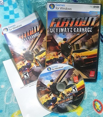 FlatOut Ultimate Carnage PC DVD Computer Videospiel US-Version sehr guter Zustand