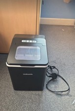 Cookworks Countertop Ice Maker Machine IM2104-GS - Portable Black/White - Fast