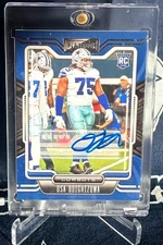 2021 Playbook SILVER Dallas Cowboys OSA ODIGHIZUWA Autograph AUTO Rookie  RC 170