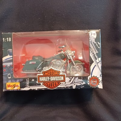 1996 MAISTO HARLEY DAVIDSON ELECTRA GLIDE STANDARD MOTORCYCLE 1/18 VEHICLE MIB