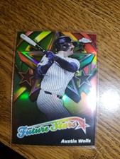 2025 Topps Chrome Refractor #FS-9 Future Stars Austin Wells