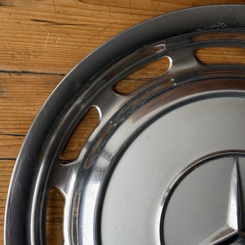 Mercedes Radkappe SILBER für 14 Zoll Stahlfelge W110 W114 W115 W116 W123 W126 - Bild 4 von 14