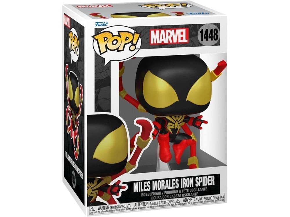Funko Pop! Marvel Miles Morales Iron Spider - 1/6 Odds for Rare Chase Variant