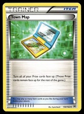 Town Map 150/162 XY - BREAKthrough Pokemon Card