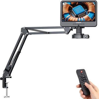 Full-View LM109A Digital Microscope - 10.1'' IPS Display with Remote Control