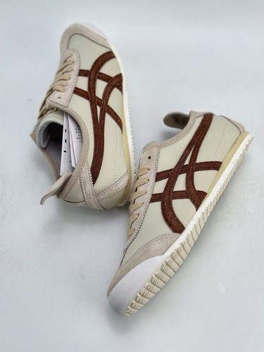 New Onitsuka Tiger Mexico 66 Sneakers Beige Brown UNISEX free shipping From JPN! - Picture 6 of 9