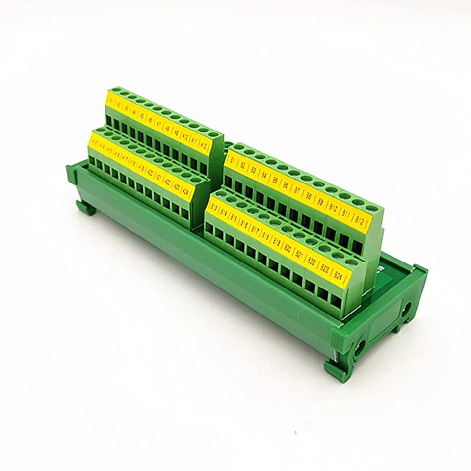 DIN Rail Mount 2x24 Position Power Distribution Module Board - Image 2 of 4