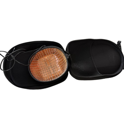 Black Portable Light Therapy Hair Restoration Laser Cap One Size