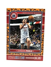 Jordan Poole #218 Wizards 2024-25 Panini Haunted Hoops Pumpkin