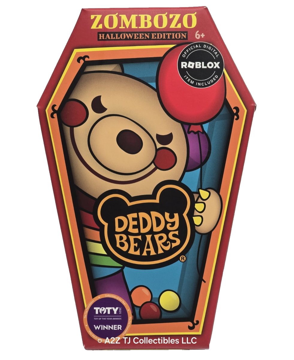 Deddy Bears Halloween Edition ROBLOX Digital Item Included Coffin