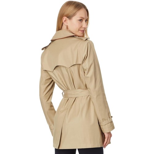 Lauren, Ralph Lauren Women's Double -Breasted Cotton-blend Trench Coat Large NWT - Picture 3 of 10