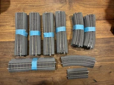 [T-HO] Roco 42510 Straight Track (25) & 42522 Curve (12) w/ Ballast & Sleepers