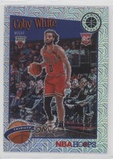 2019-20 Panini NBA Hoops Premium Stock Tribute Silver Mojo Prizm Coby White 11qd