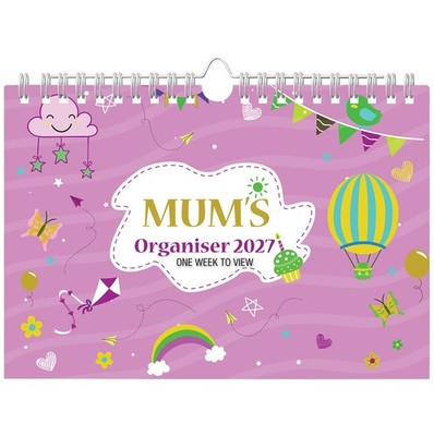 Arpan Wochenkalender 2027 - Mamas Familienkalender mit 6 Spalten