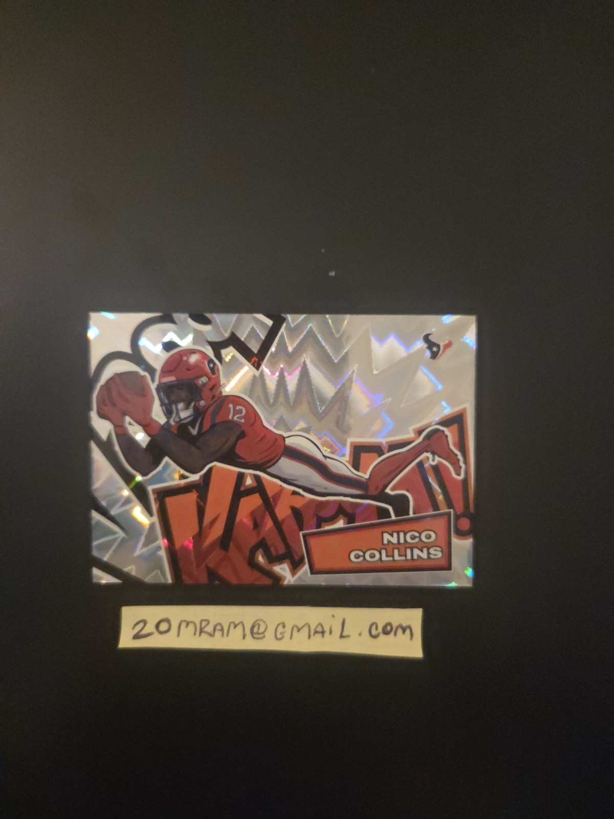 2025 Panini Absolute - Kaboom! Horizontal Nico Collins #28