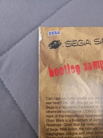 Sega Saturn Demo & Manual Lot: Virtua Fighter 2, Bootleg Sampler, Virtua Cop NFR