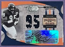 2005 Leaf Certified - FOG  Richard Dent #FG-61 Auto and Jersey#  /95 