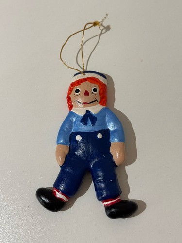 Lot Of 6 Vintage Raggedy Ann & Andy 3.5”-7.5” Dolls, Pins, Ornaments - Bild 6 von 13