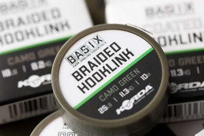 Korda Basix Braided Hooklink 10m 25lb