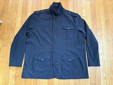 2XL Johnnie-O Performance Navy Fabric Gregor Military Style Field Jacket